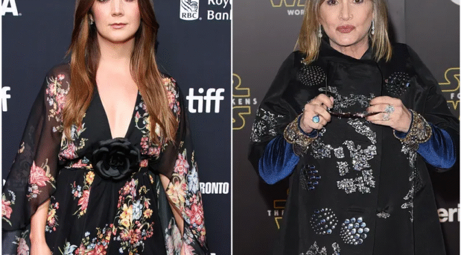 Billie Lourd Opens Up About Sharing Carrie Fisher’s Death With Her 5-Year-Old Son