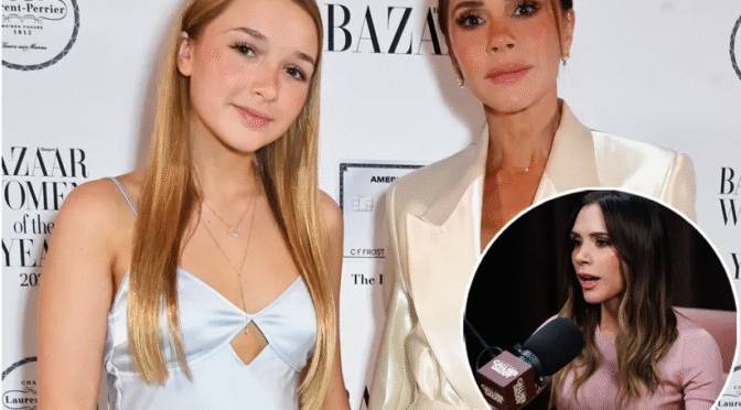 Victoria Beckham Talks to 14-Year-Old Daughter Harper About Her Eating Disorder Battle Ahead of New Documentary
